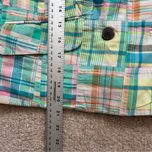 Talbots Double Breasted Madras Blazer - Picture 8 of 8